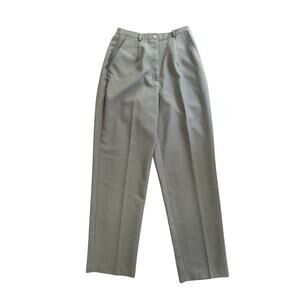 Kathie Lee Collection 100% Polyester Green Pants 26" Waist 30" Inseam 12" Rise